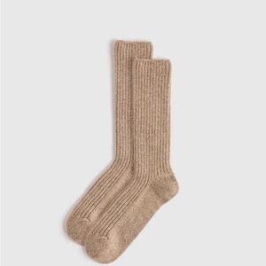 NWT Cashmere Trouser Socks from Quince